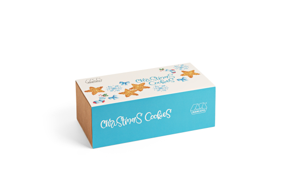Set Christmas cookies BLUE