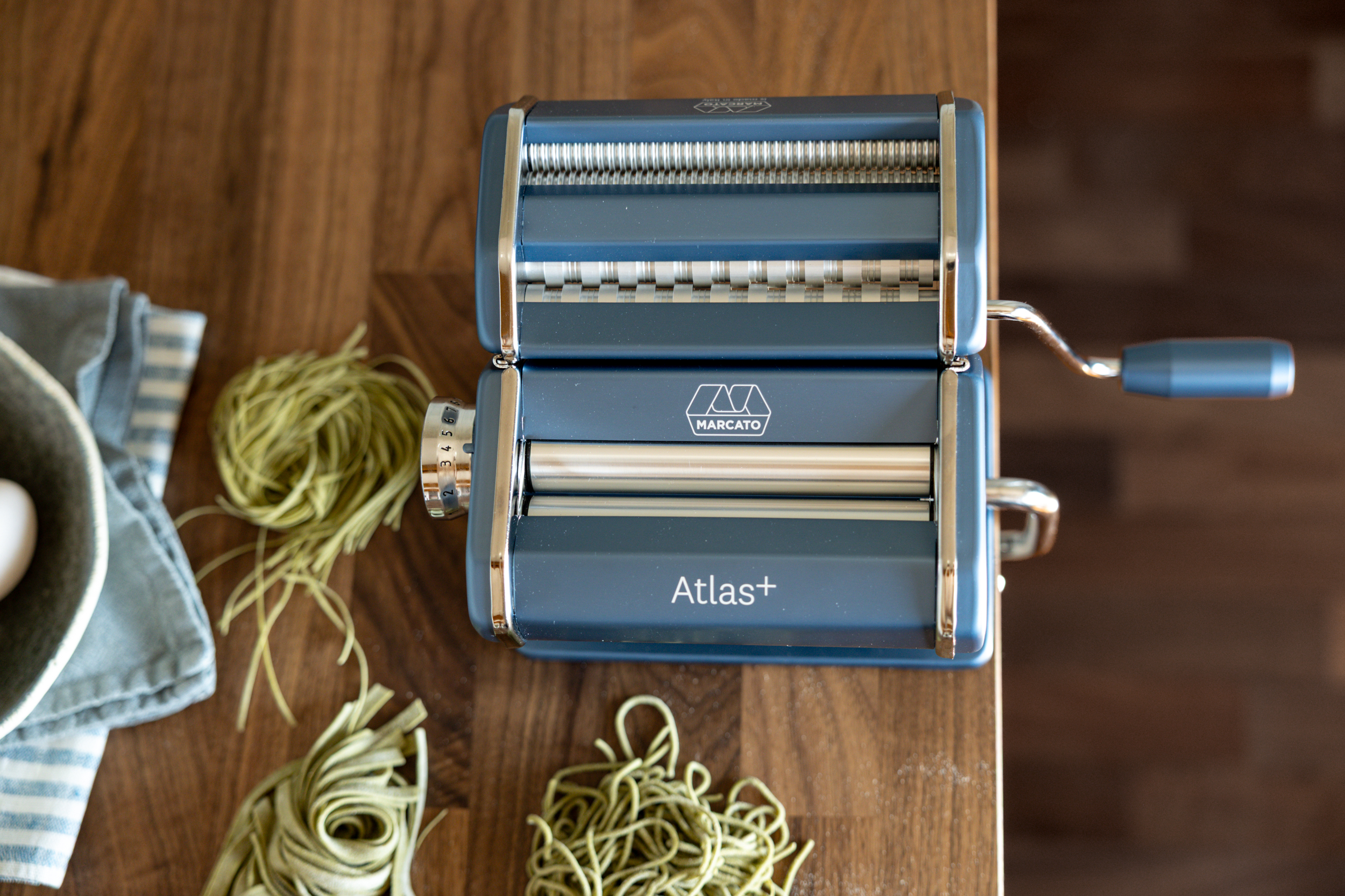 Masina de paste Marcato ATLAS 150 POWDER BLUE Plus